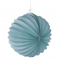 Paper lantern, 22cm o, mint green, tab-bag 1pc