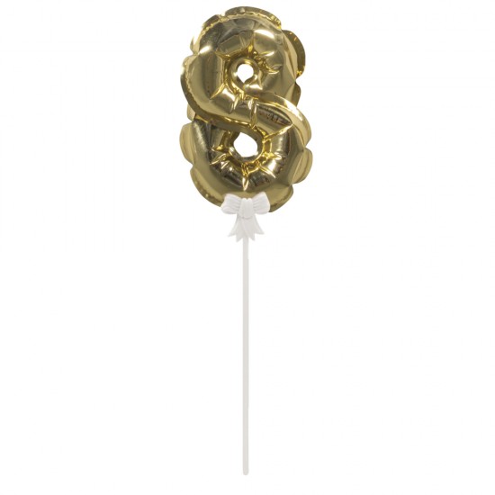 Foil balloon Topper number 8
