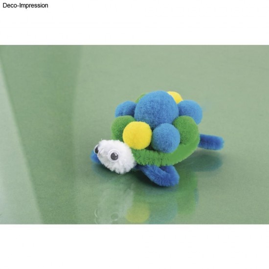 Set chenille ,pomponi , ochisori, Rayher , 125/set Set chenille ,pomponi , ochisori, Rayher , 125/set