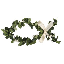 Box fish w. bow, 9x4cm, tab-bag 4pcs.