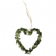 Set decorativ Rayher, inima din hartie, dimensiune 7,5x8cm, 4/set