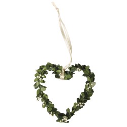 Set decorativ Rayher, inima din hartie, dimensiune 7,5x8cm, 4/set