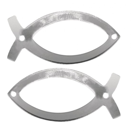 Pestisori metal, Rayher, 4x2 cm, 2 buc/set