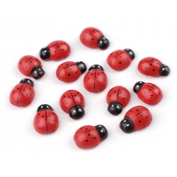 Buburuza din lemn autoadeziva 15x20mm