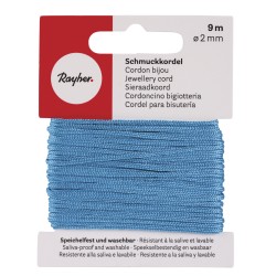 Snur bijuterii, turquoise, Rayher, 2 mm, 9 m/rola Snur bijuterii, turquoise, Rayher, 2 mm, 9 m/rola