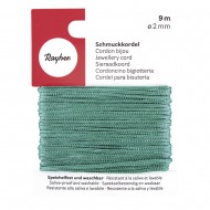 Snur bijuterii, dark green, Rayher, 2 mm, 9 m/rola