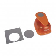 Perforator Rayher, cerc, bordura decorativa, 6,35 cm