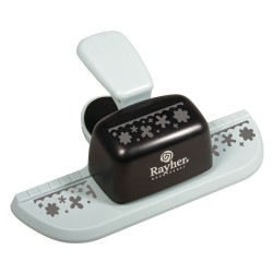 Perforator, bordura, Rayher, model flori, 4.5x1.3 cm