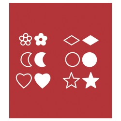 Set Rayher pentru pirogravat, diverse modele, 12/set Set Rayher pentru pirogravat, diverse modele, 12/set