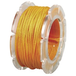Fir cerat Rayher cu miez de nylon, o 0.6mm, sun galben, spool 10m, tab-bag 1spool Fir cerat Rayher cu miez de nylon, o 0.6mm, sun galben, spool 10m, tab-bag 1spool