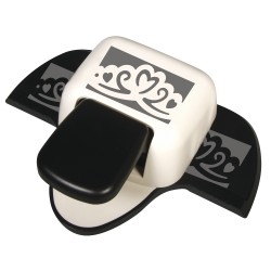 Perforator, bordura, Rayher, model inimi, 6,3x3 cm