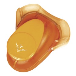 Perforator Rayher, colt, model floare, 2.54 cm