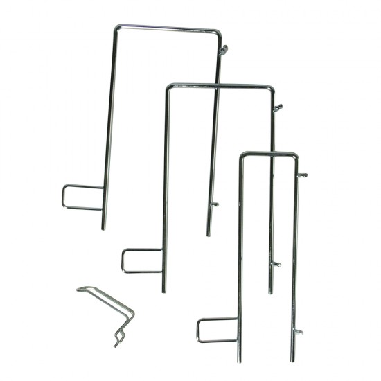 Hook set for tab-bag, 4 parts