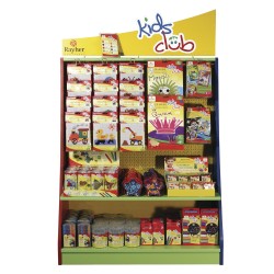 Empty display kids club with header, Width: 99 cm, depth: 37 cm,height:15