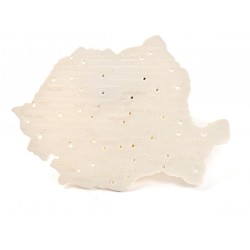 Sablon plastic, harta Romaniei Sablon plastic, harta Romaniei