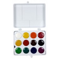 Acuarela colibri, 12 culori