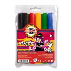 Carioca Koh-I-Noor, AROMATIX JUMBO WITCH, 6 culori Carioca Koh-I-Noor, AROMATIX JUMBO WITCH, 6 culori