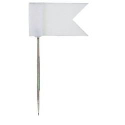 Stegulete colorate, 20/cutie, ALCO - alb