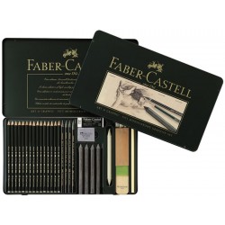 Set Pitt Monochrome Grafit Faber-Castell Set Pitt Monochrome Grafit Faber-Castell