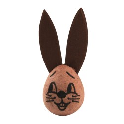 Cap iepure Rayher, coton, 23x29 mm, 2 buc/set Cap iepure Rayher, coton, 23x29 mm, 2 buc/set