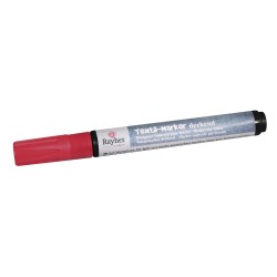 Marker pentru textile, culoare rosu, 2-4 mm Marker pentru textile, culoare rosu, 2-4 mm