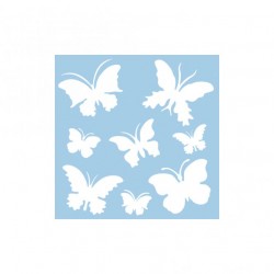 Sablon Rayher perete fluturi