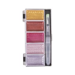 Acuarele Rayher, 5 nuante metalice, verde deschis, 25x45mm Acuarele Rayher, 5 nuante metalice, verde deschis, 25x45mm