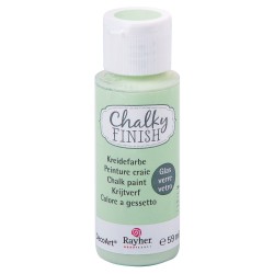 Vopsea Chalky Finish pentru sticla, 59 ml, jade Vopsea Chalky Finish pentru sticla, 59 ml, jade