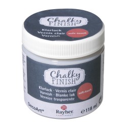 Lac Rayher Chalky Finish, transparent, protejeaja elementele vopsite cu vopseaua Chalky Finish, rezistent la zgarieturi si intemperii, cantitate 118 ml Lac Rayher Chalky Finish, transparent, protejeaja elementele vopsite cu vopseaua Chalky Finish, rezistent la zgarieturi si intemperii, cantitate 118 ml