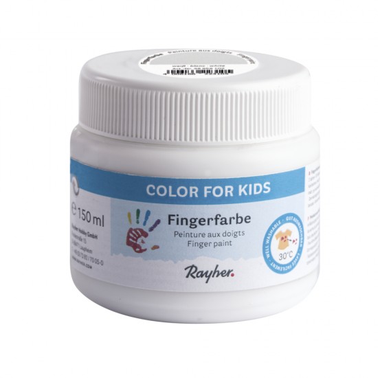 Finger Paint, flacon de 150 ml, culoare alba