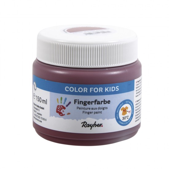 Finger Paint, flacon de 150 ml, culoare maro pamant