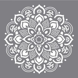 Sablon Mandala, 30,5x30,5 cm Sablon Mandala, 30,5x30,5 cm