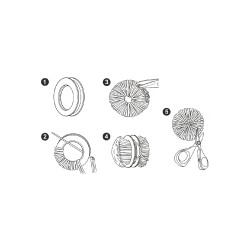 Dispozitiv pentru facut pomponi. Dispozitiv pentru facut pomponi.