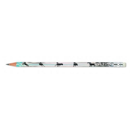 K1231A Creion grafit HB cu guma, Animale