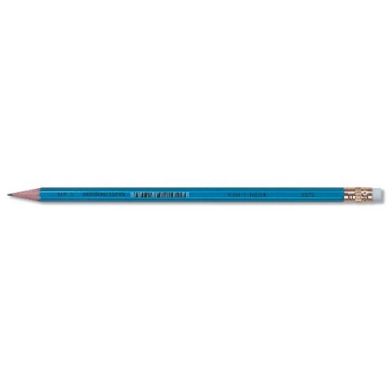 Creion grafit Koh-I-Noor, cu guma, diverse culori sidefate, diametru mina grafit 2 mm, tarie HB, pretul este pe bucata