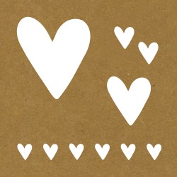 Sablon Rayher de hartie, INIMI