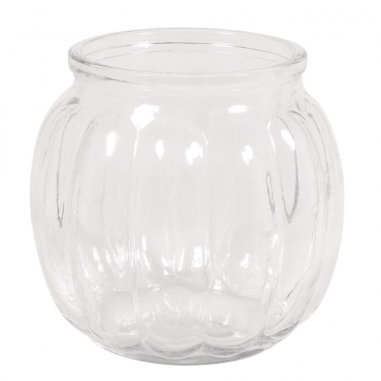 Vaza sticla Rayher, 12x12x11 cm, 700 ml