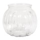 Vaza sticla Rayher, 15x15x13 cm, 1100 ml