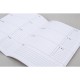 Booklet "Notes" , FSC Mix Credit, kraft, A5, 60 sheets, ruled, 80 g/m²