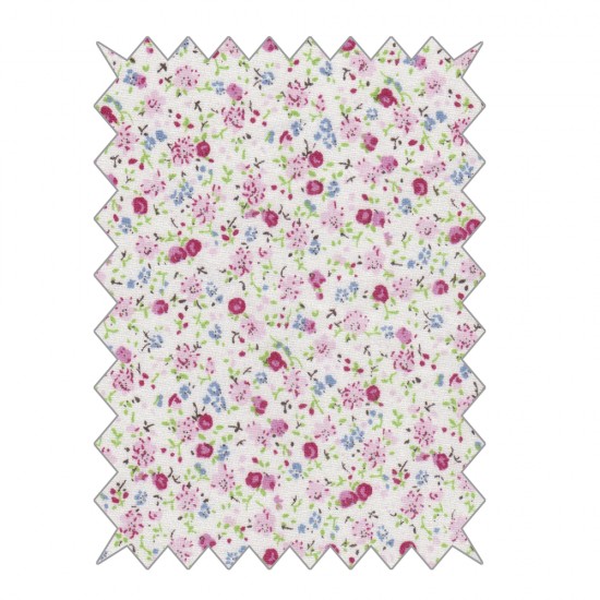 Material textil Rayher, flori, dimensiune 100x70 cm, 100% bumbac, 110 g/m2