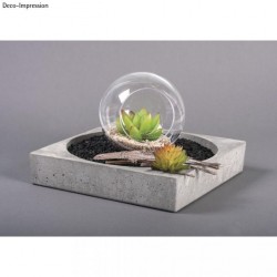 Floare artificiala, Rayher, echeveria, 4.5x3 cm Floare artificiala, Rayher, echeveria, 4.5x3 cm
