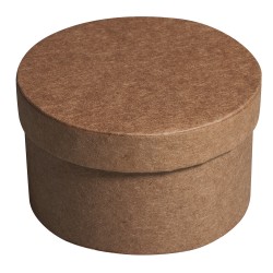 Cutie Rayher din papier mache, rotunda, dimensiune 6x3,5 cm, 4/set Cutie Rayher din papier mache, rotunda, dimensiune 6x3,5 cm, 4/set