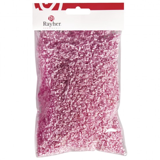 Set decorativ Rayher, confetti din hartie, 50g/set, culoare roz deschis