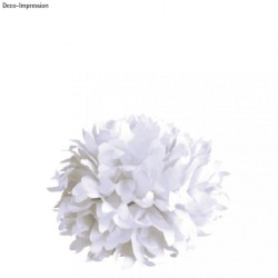 Sfere din hartie DACO - AD182A, 5/set, culoare albstru