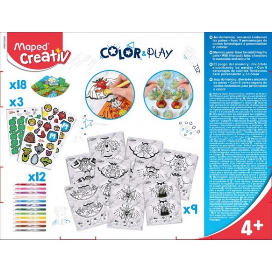 Kit Maped creativ "COLOR PLAY - memorie"