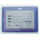 Suport PVC rigid, pentru ID carduri, 95 x 61mm, orizontal, 10 buc/set, KEJEA - transparent