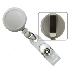 Dispozitiv cu snur retractabil pt. legitimatii, rotund-D20mm, clips curea, KEJEA - culori asortate Dispozitiv cu snur retractabil pt. legitimatii, rotund-D20mm, clips curea, KEJEA - culori asortate