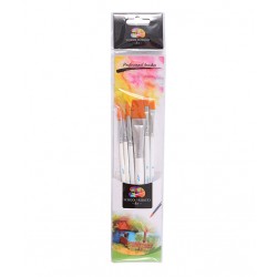 Pensula School Friendly, profesionale, 6/set, nr. 0-5-8-5/0-3/4-1/4 Pensula School Friendly, profesionale, 6/set, nr. 0-5-8-5/0-3/4-1/4