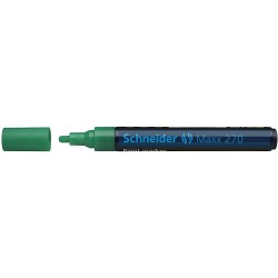 Marker cu vopsea SCHNEIDER Maxx 270, varf rotund 1-3mm - verde