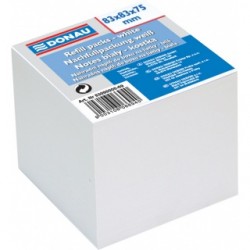 Rezerva cub hartie 83x83x75mm, DONAU - hartie culoare alba Rezerva cub hartie 83x83x75mm, DONAU - hartie culoare alba